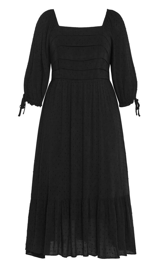 Ally Dress - black, BLACK, alternate image number 4