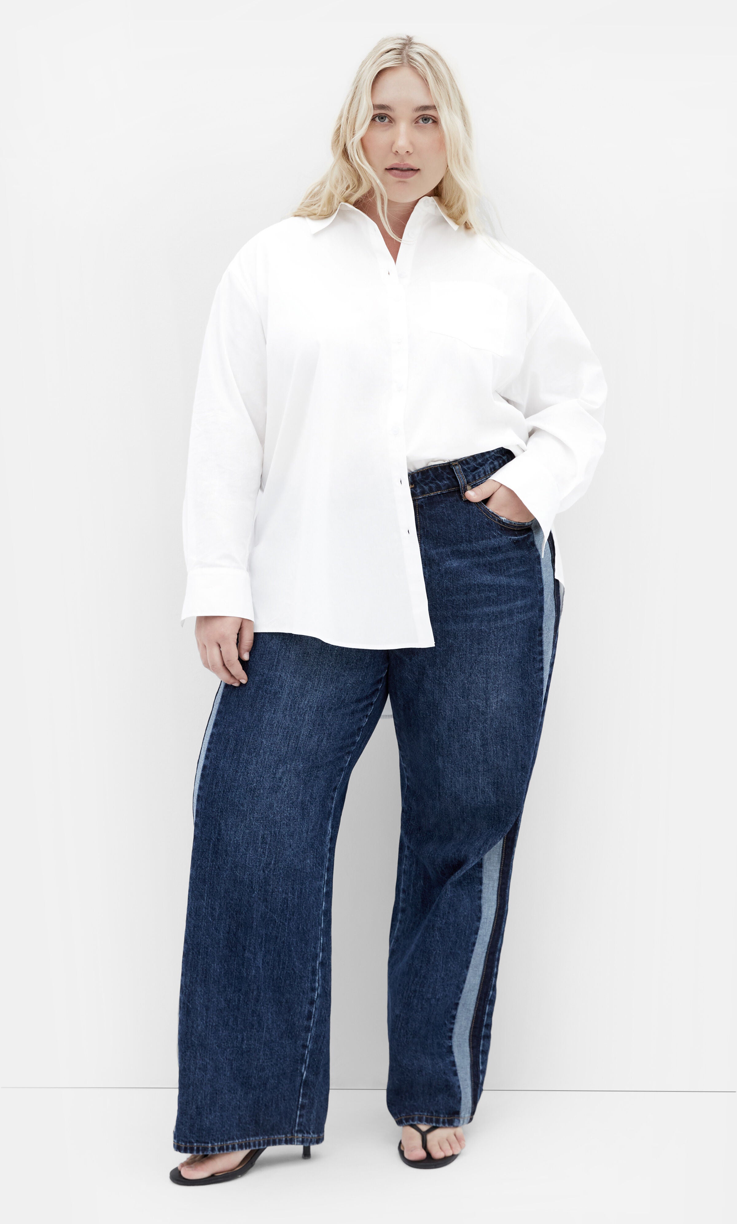 Callie Shirt - ivory, WHITE, alternate image number 1