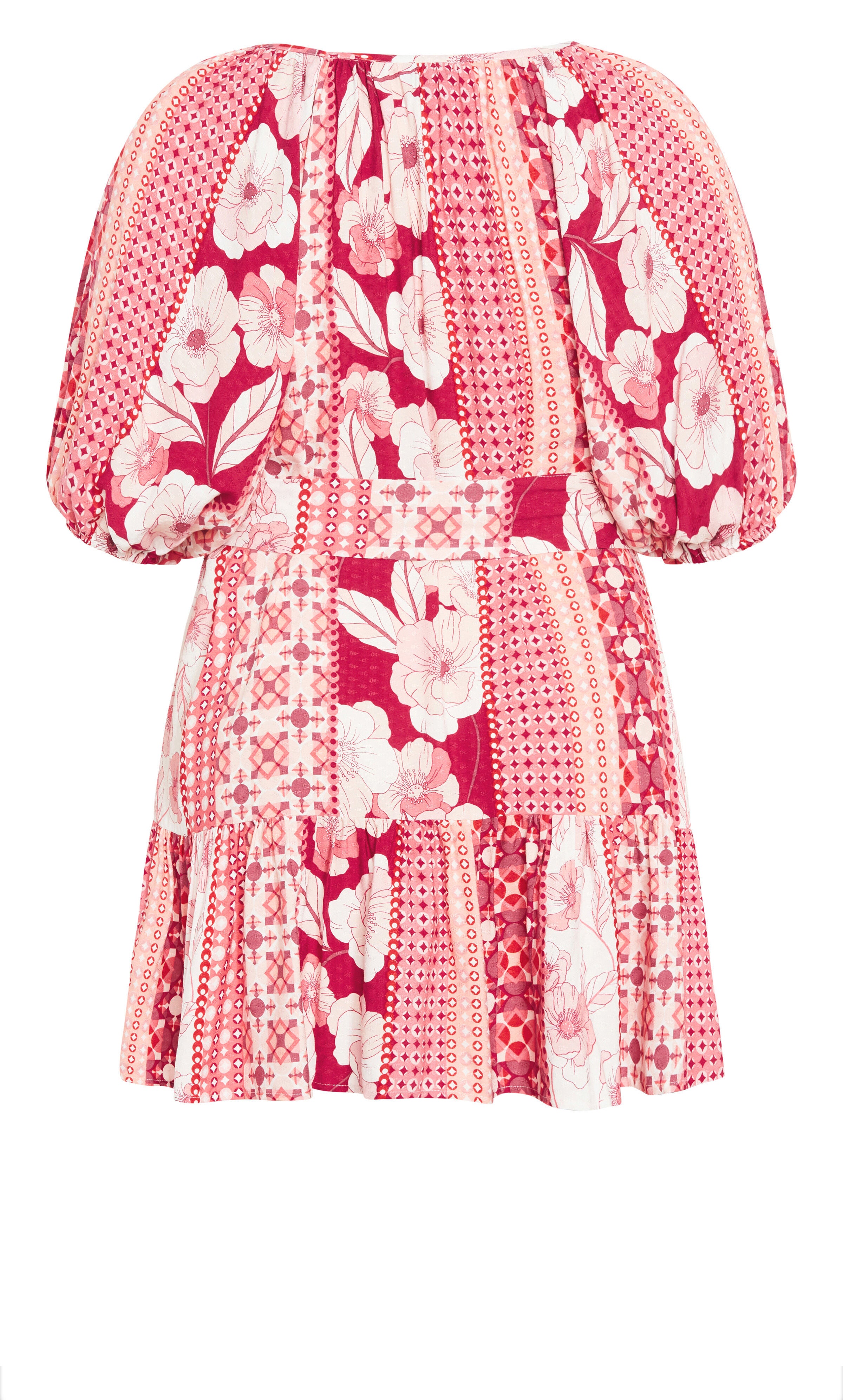 Cosmo Mini Dress - crimson, RED, alternate image number 4