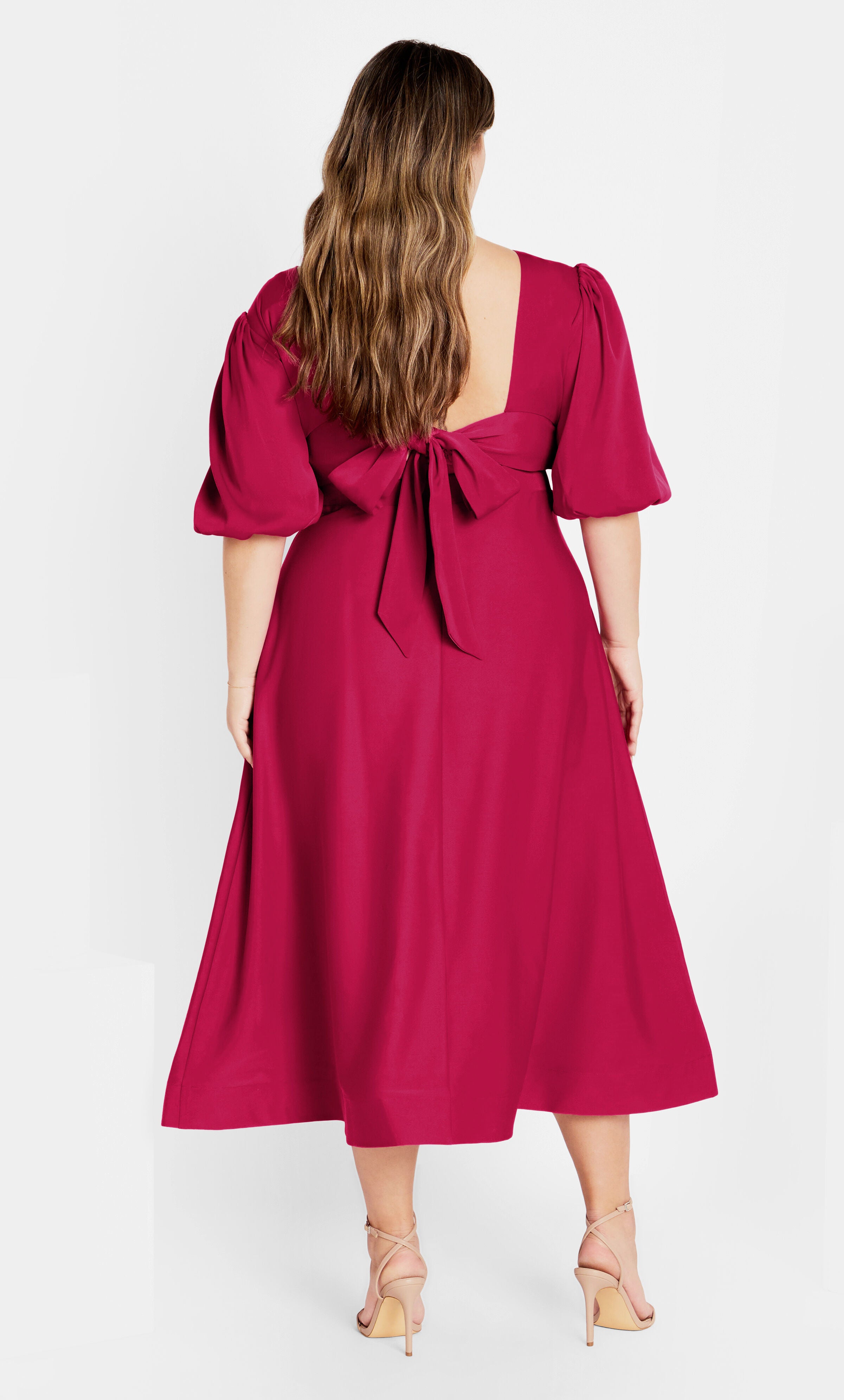 Lula Dress - lipstick pink, PINK, alternate image number 1