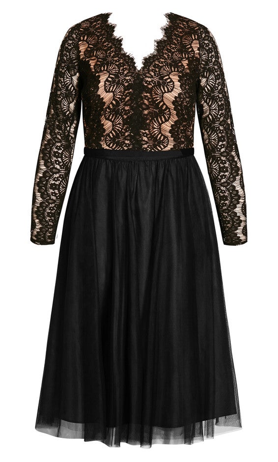 Rare Beauty Dress - black, BLACK, alternate image number 4