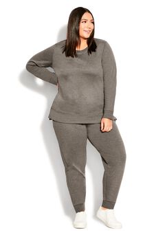 Hi Lo Sweat Top
