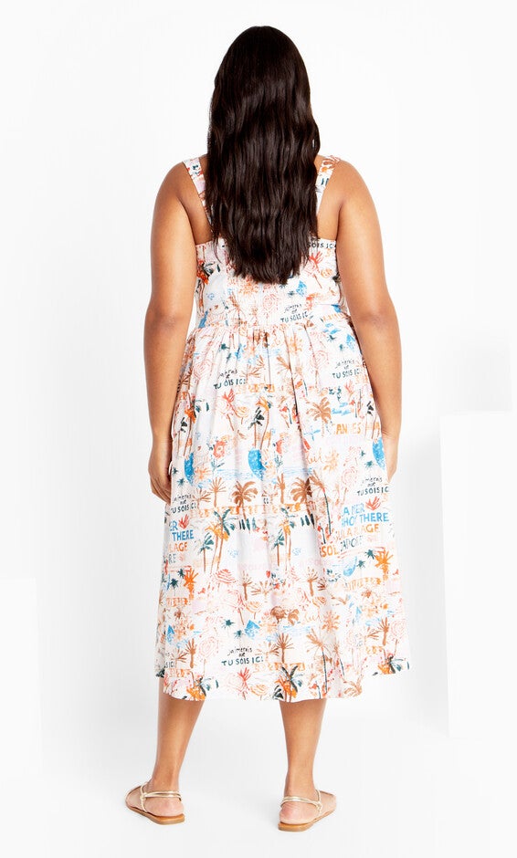 Alma Dress - orange, ORANGE, alternate image number 1