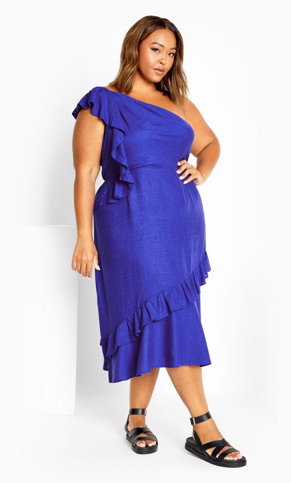 Escapism Dress - ultramarine, ULTRA, hi-res image number 0