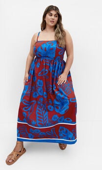 Giana Maxi Dress - blue