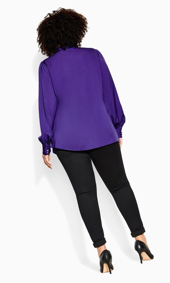 In Awe Top - royal purple, PURPLE, alternate image number 4