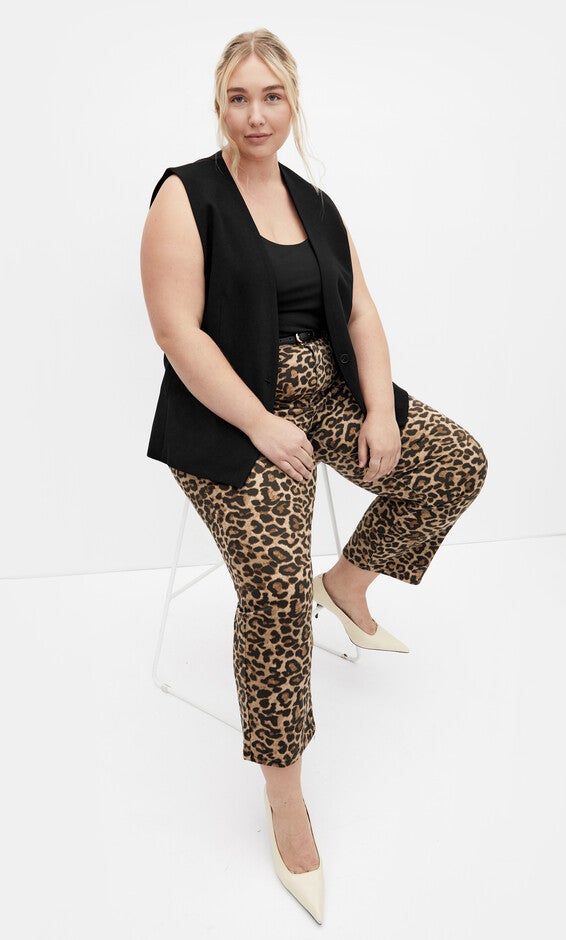 Harley Kyra Jean - leopard, BROWN, alternate image number null