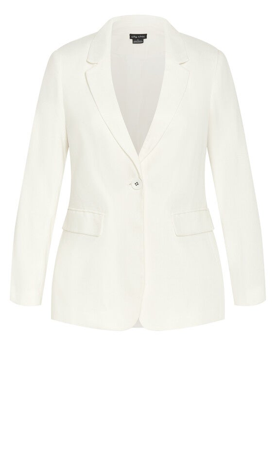 Clea Blazer - vanilla, BEIGE, alternate image number 4