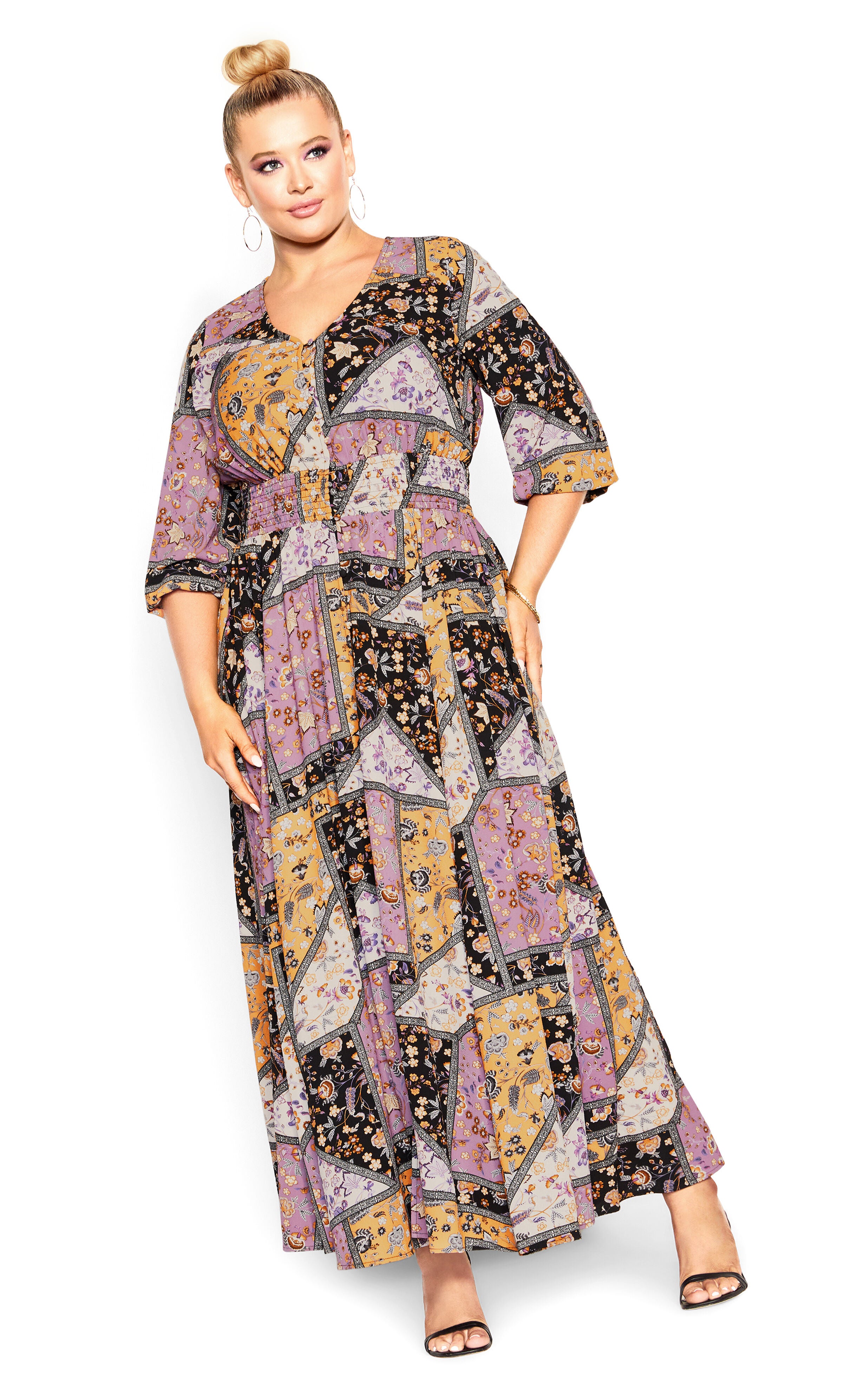 Harley Maxi Dress - black, BAROQUE, alternate image number 2