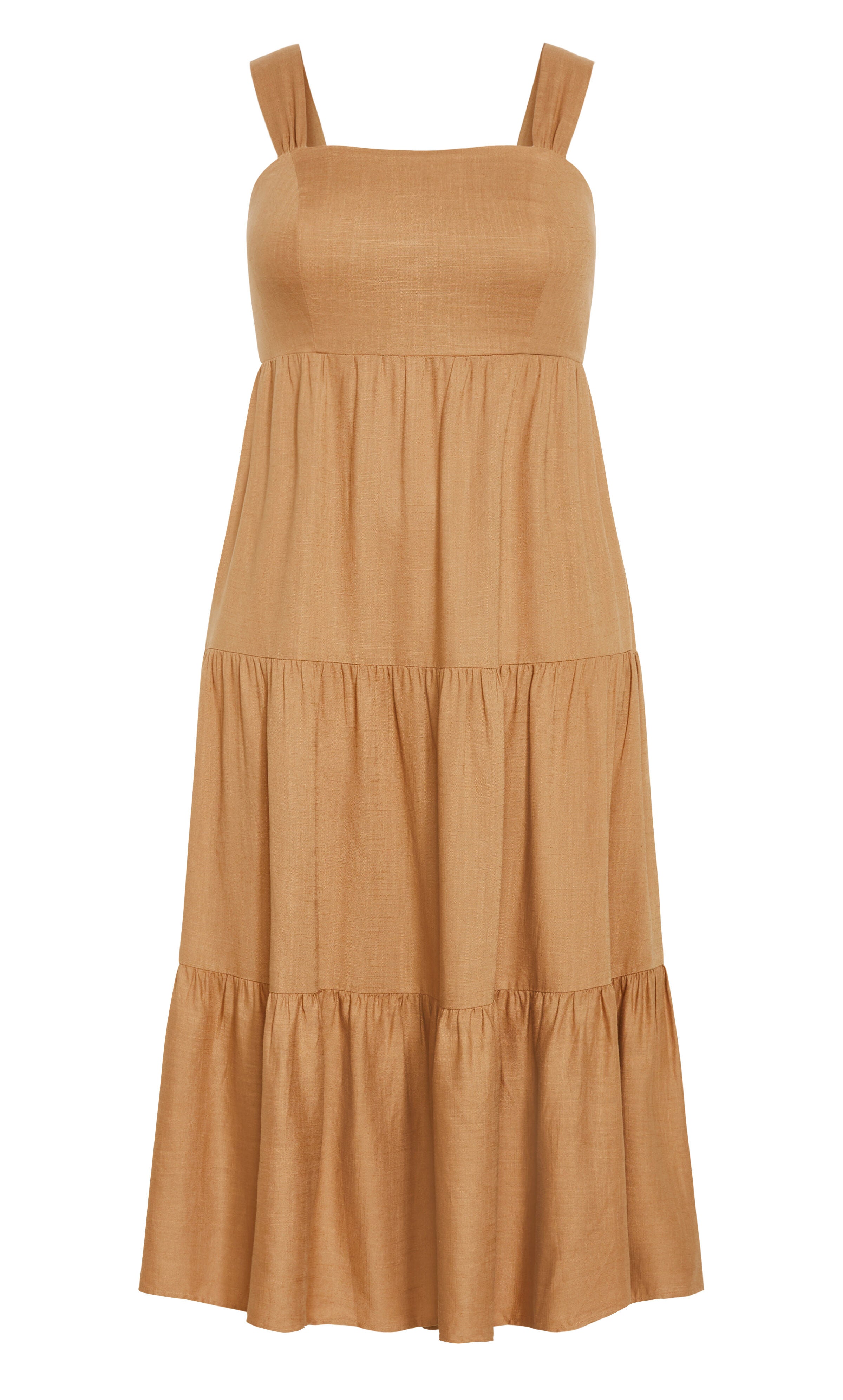 Livvy Maxi Dress - caramel, BROWN, alternate image number 3