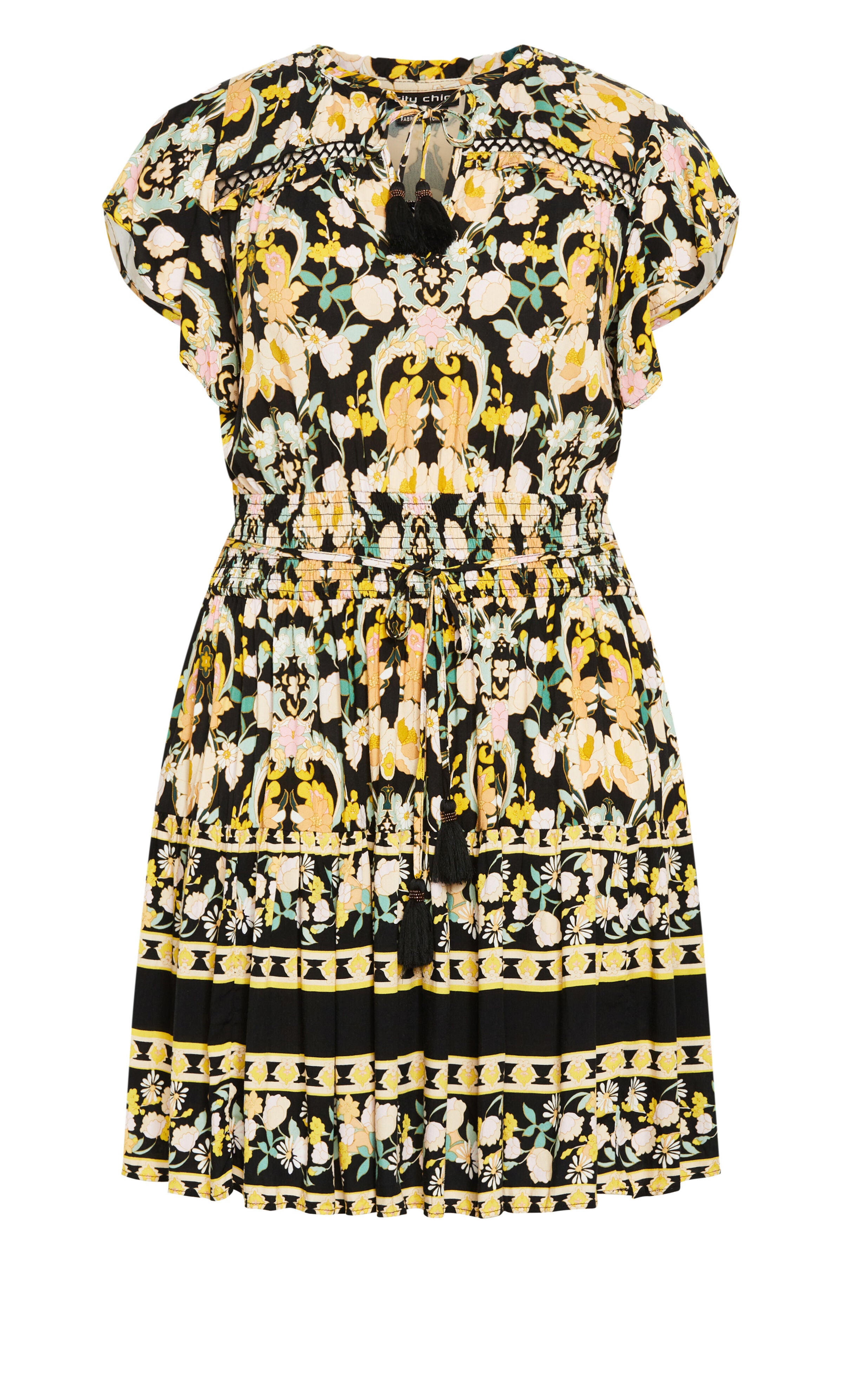 Lilah Dress - black, BLACK, alternate image number 3