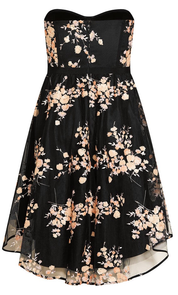 Ambrosia Dress - black, BLACK, alternate image number null