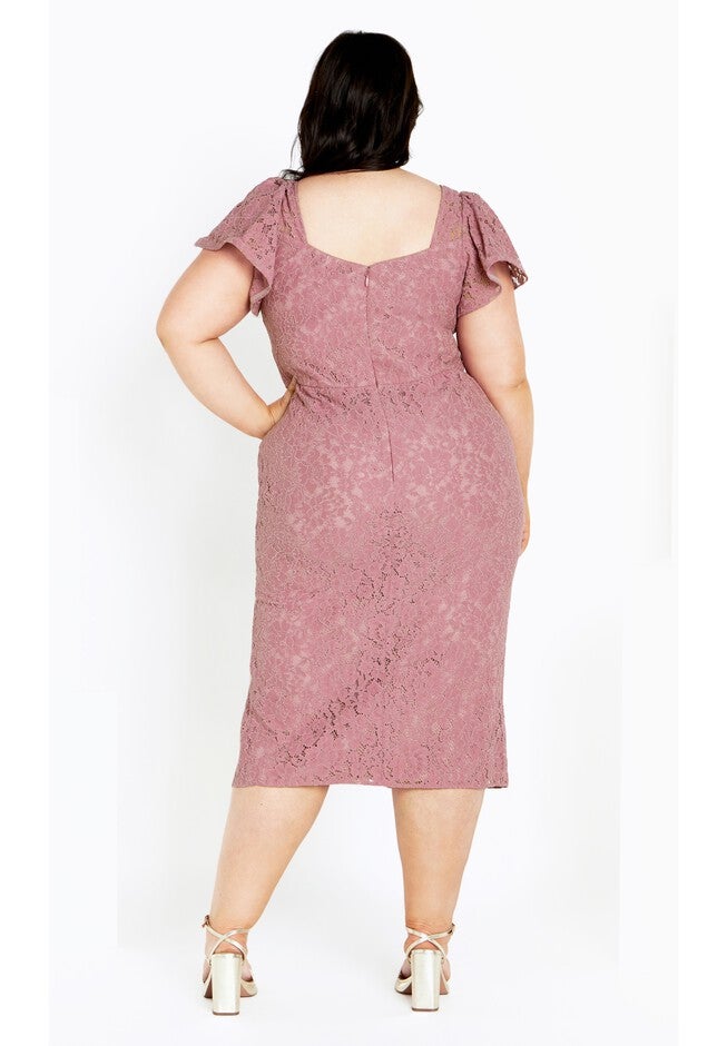 Maisie Dress - dusty orchid, PURPLE, alternate image number null