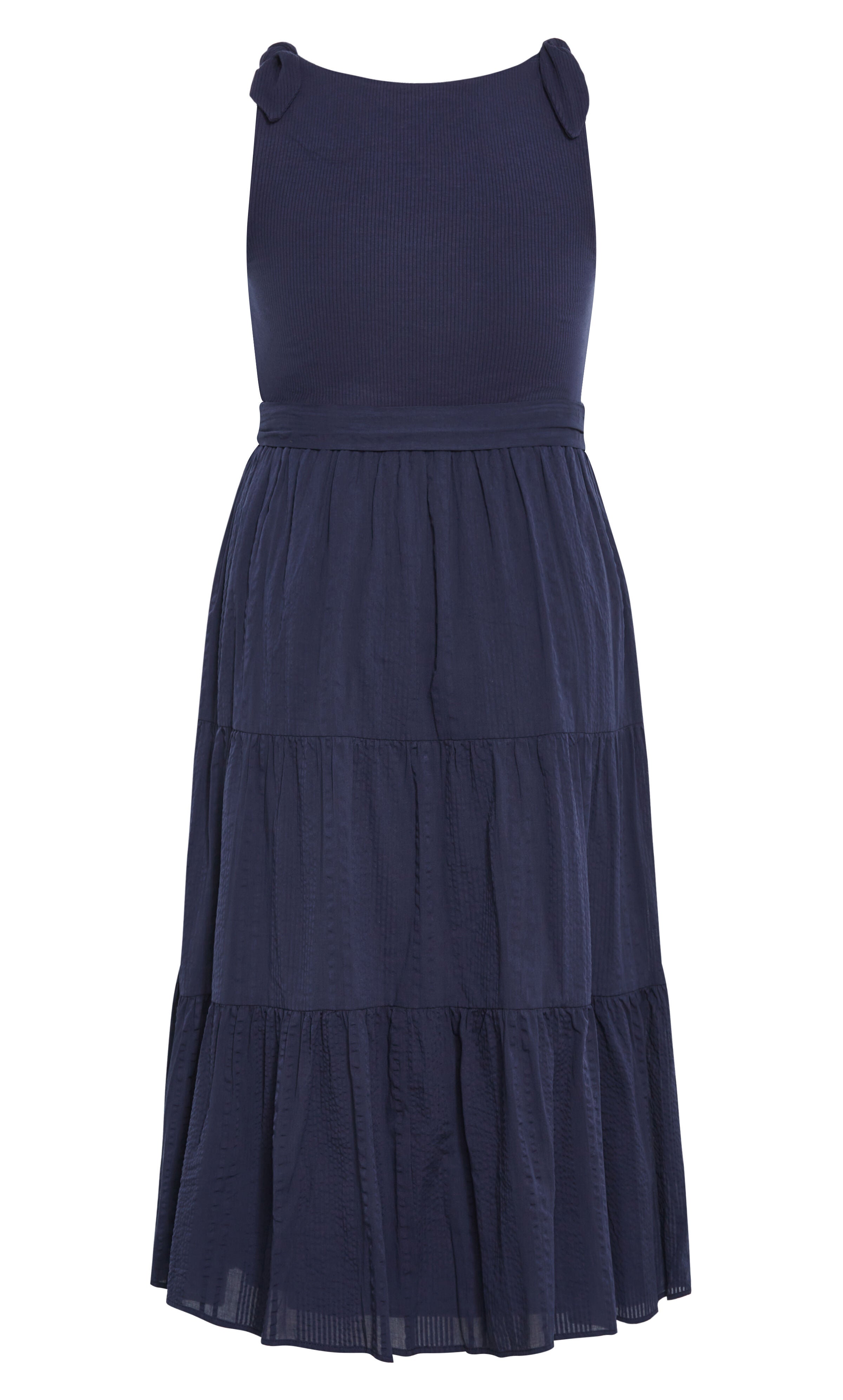 Hallie Dress - navy, BLUE, alternate image number 4