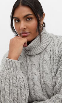 Avah Sweater - silver marle