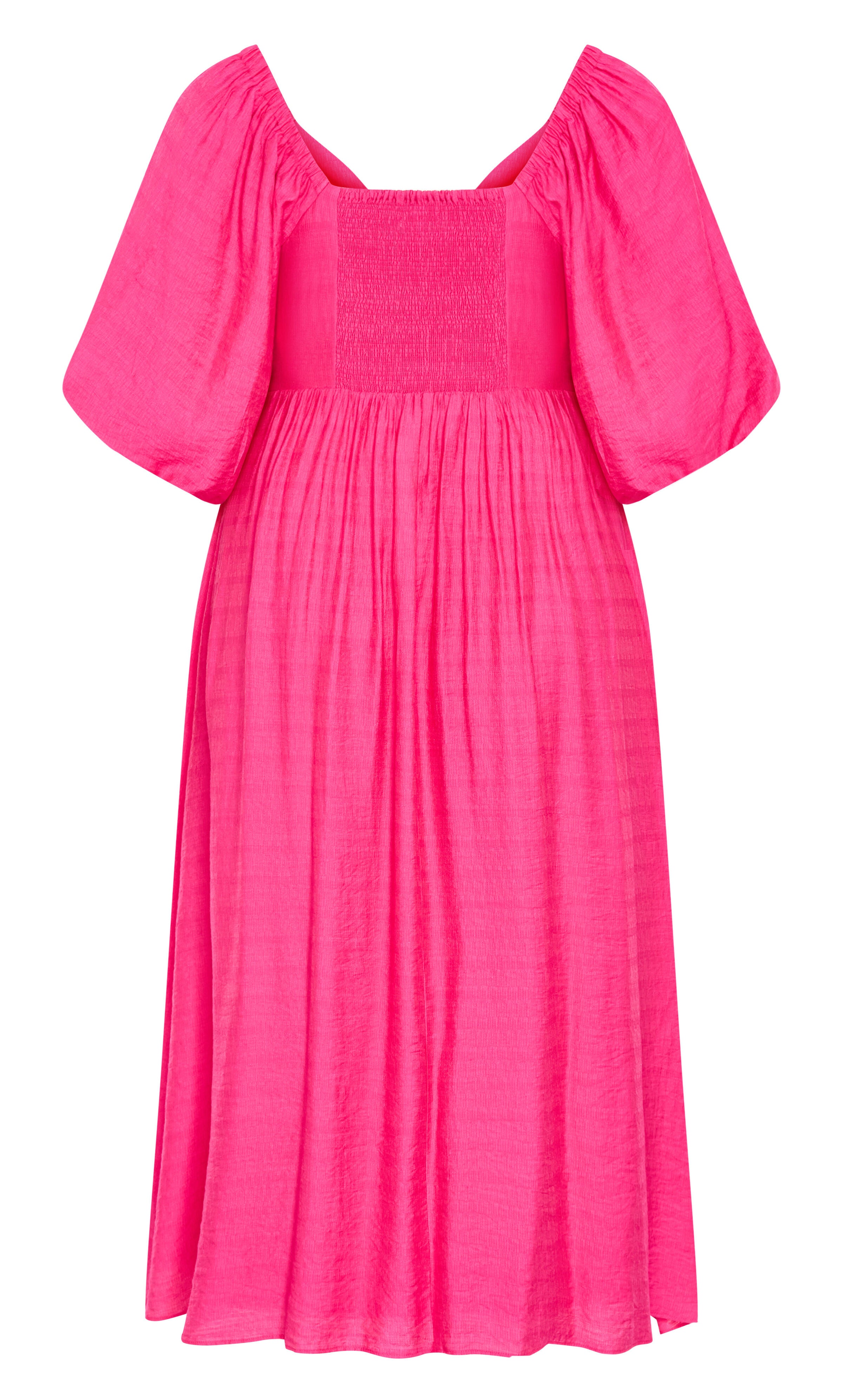 Shae V Neck Dress - hot pink, PINK, alternate image number 5