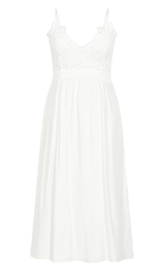 Martina Maxi Dress - ivory, WHITE, alternate image number 4