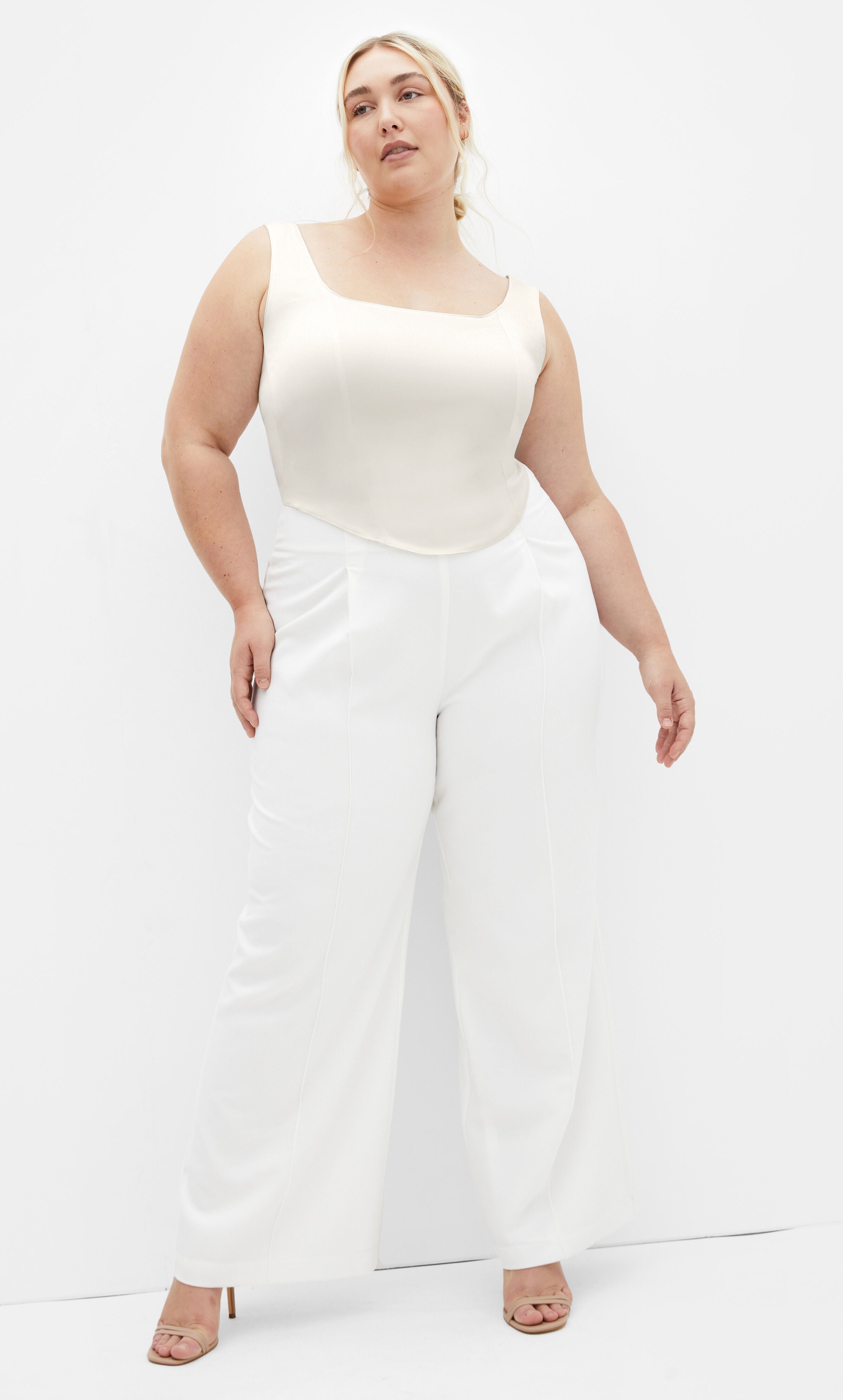 Star Gaze Corset - champagne, BEIGE, alternate image number 1