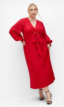 Marci Dress - red