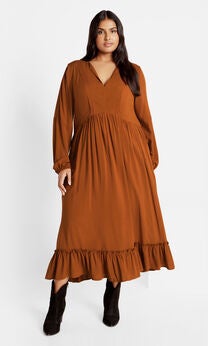 Alena Maxi Dress - masala