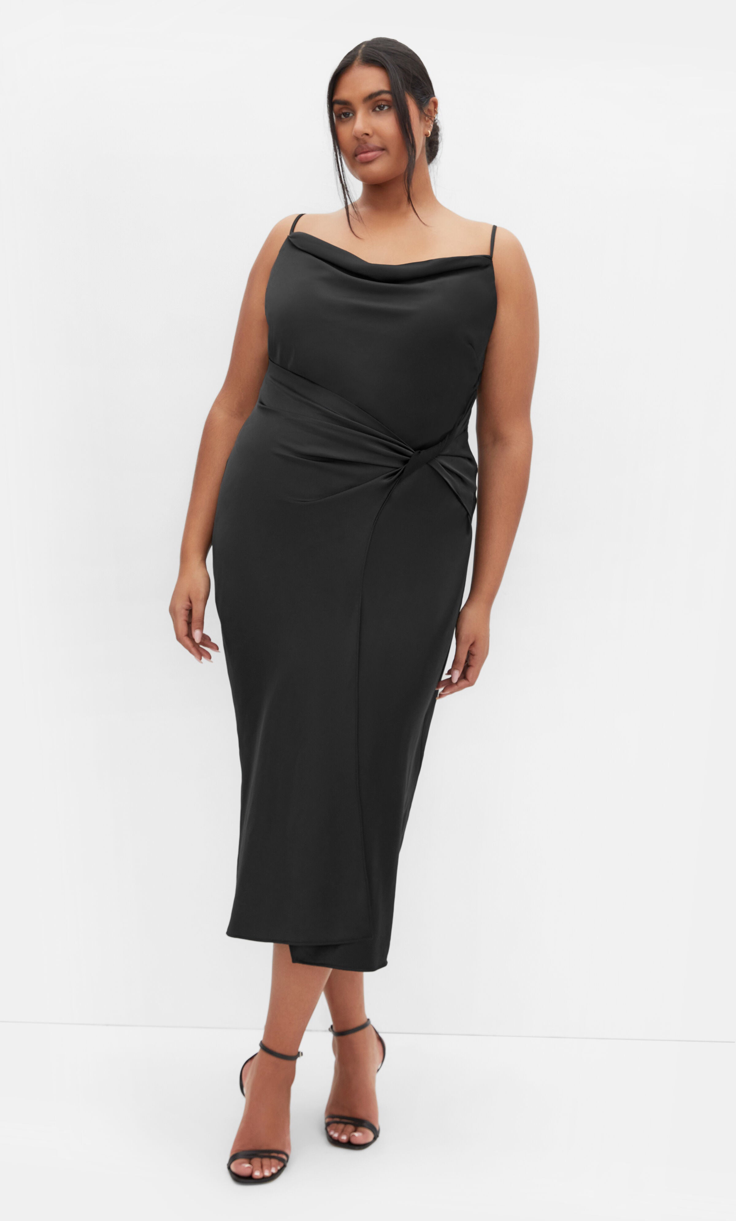 Adelina Dress - black, BLACK, hi-res image number 0