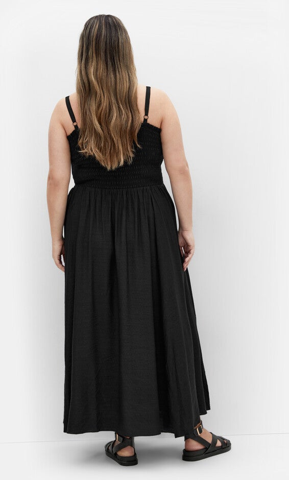 Maui Maxi Dress - black, BLACK, alternate image number 2
