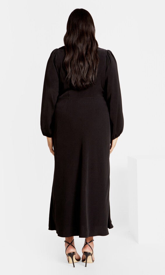Ines Dress - black, BLACK, alternate image number 1