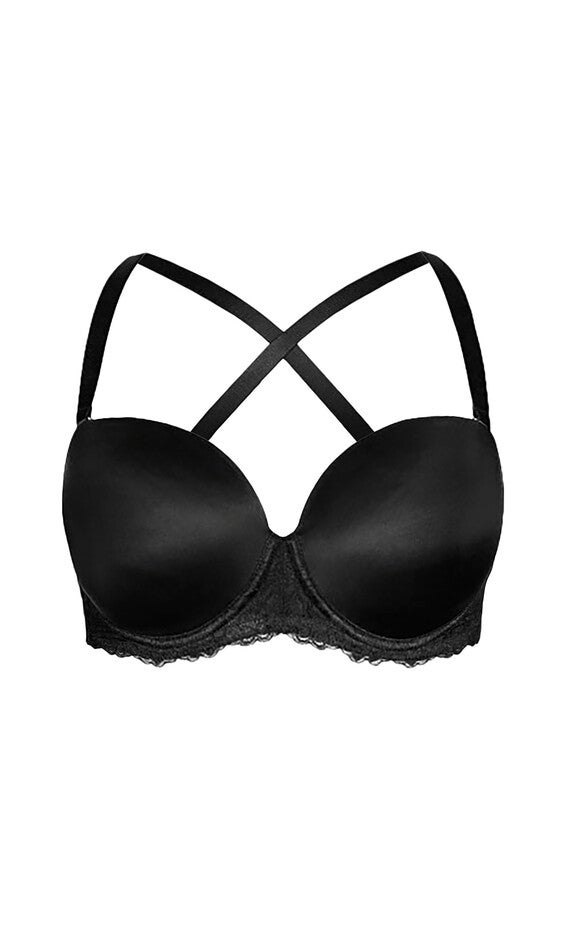 Smooth & Chic Multiway Contour Bra - black, BLACK, alternate image number 3