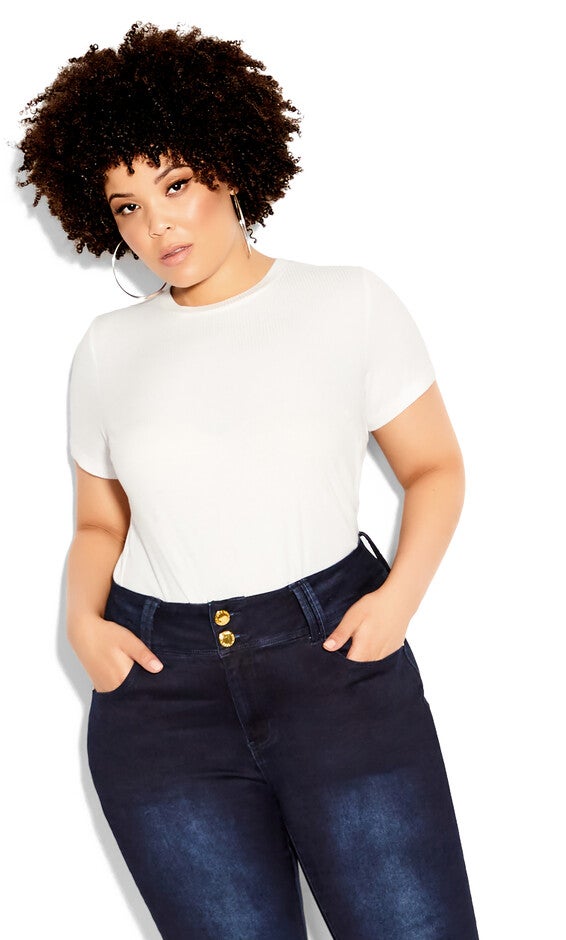 Asha Regular Skinny Jean - dark denim, BLUE, alternate image number null