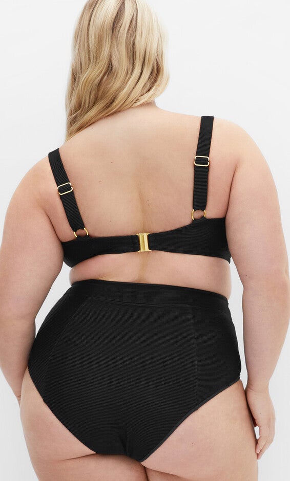 Seville Hi Waist Bikini - black, BLACK, alternate image number null