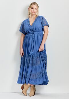 Raven Lace Maxi Dress