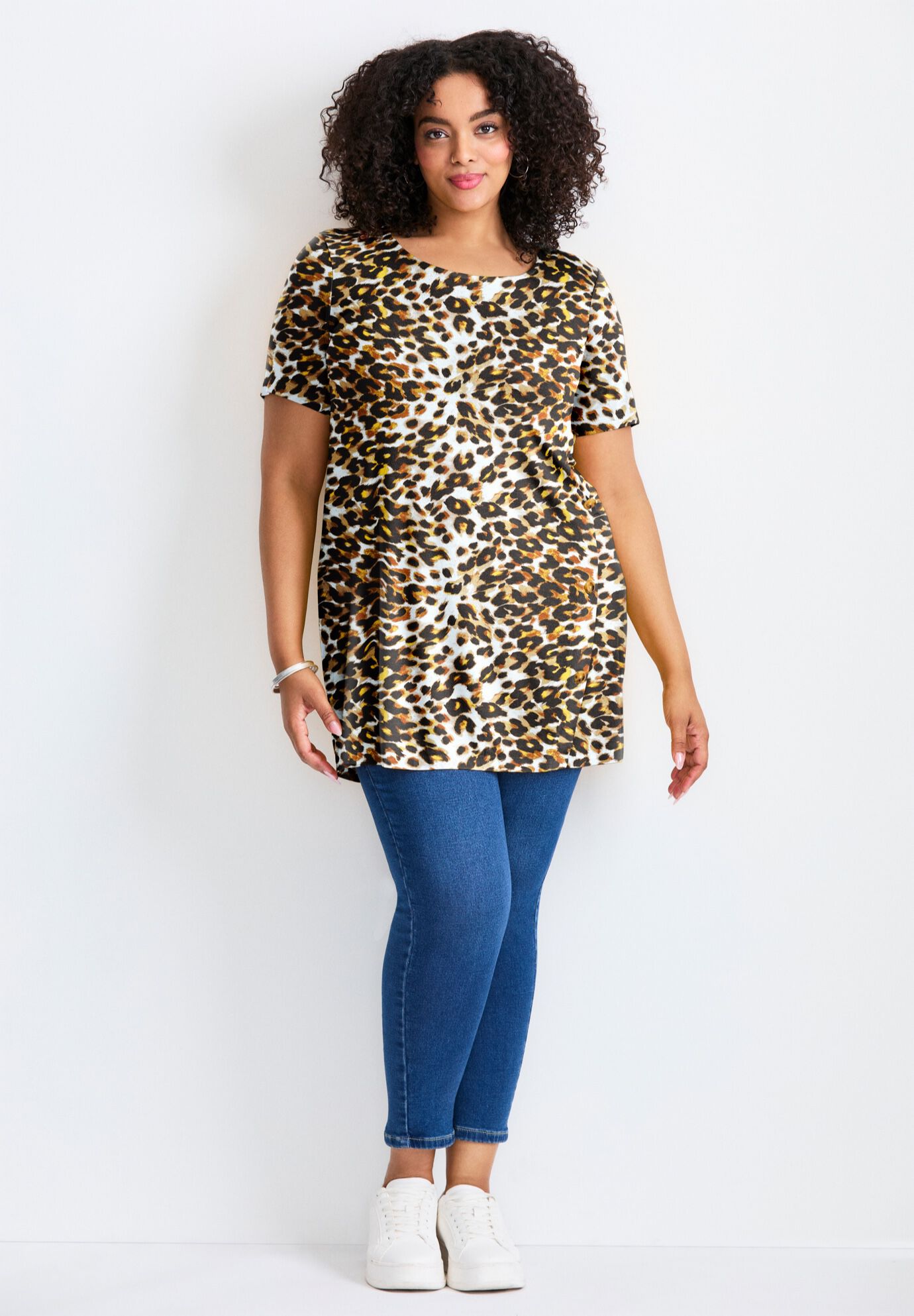 Audrey Colorblock Tunic | Dia & Co