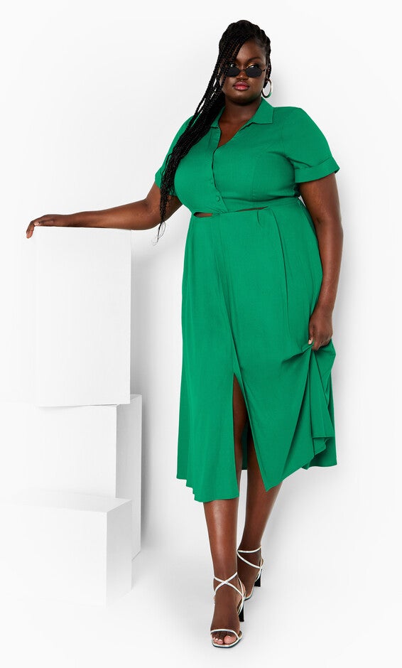 Malia Dress - green, PEP, hi-res image number 0