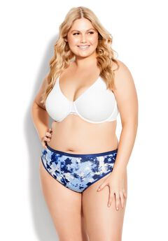 Cotton Print Thong