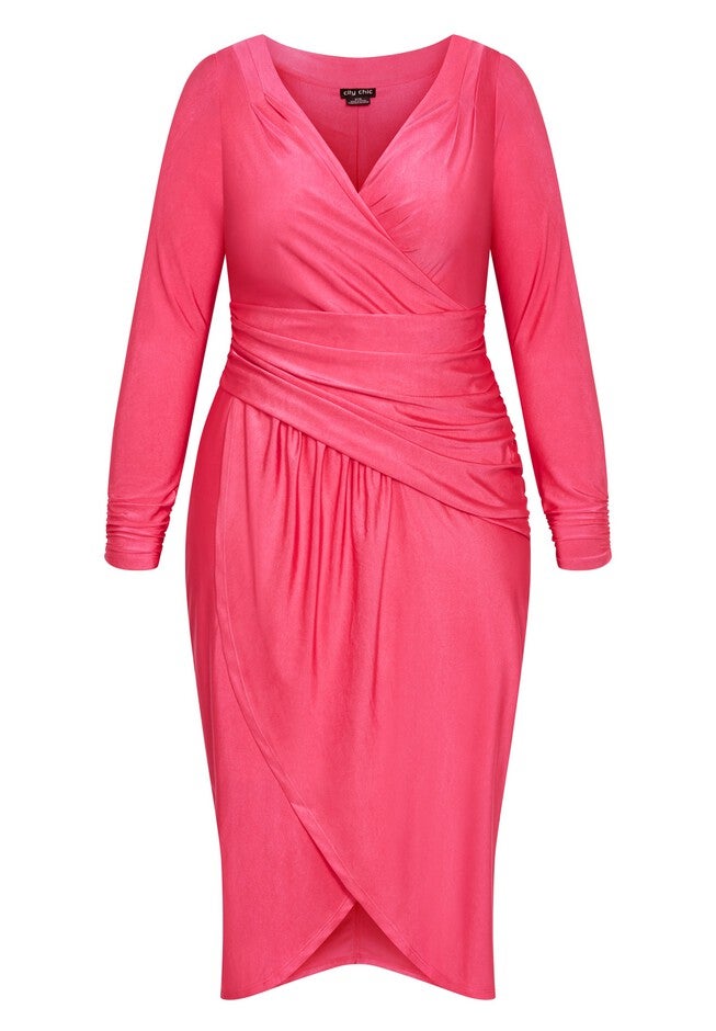 Marissa Dress - vibrant pink, PINK, alternate image number null