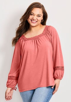 Crochet Trim Top