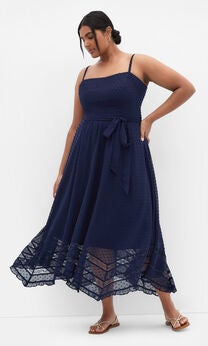 Flirty Nature Dress - navy