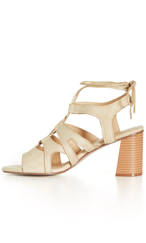 WIDE FIT Strap Lacey Heel - beige, BEIGE, alternate image number null