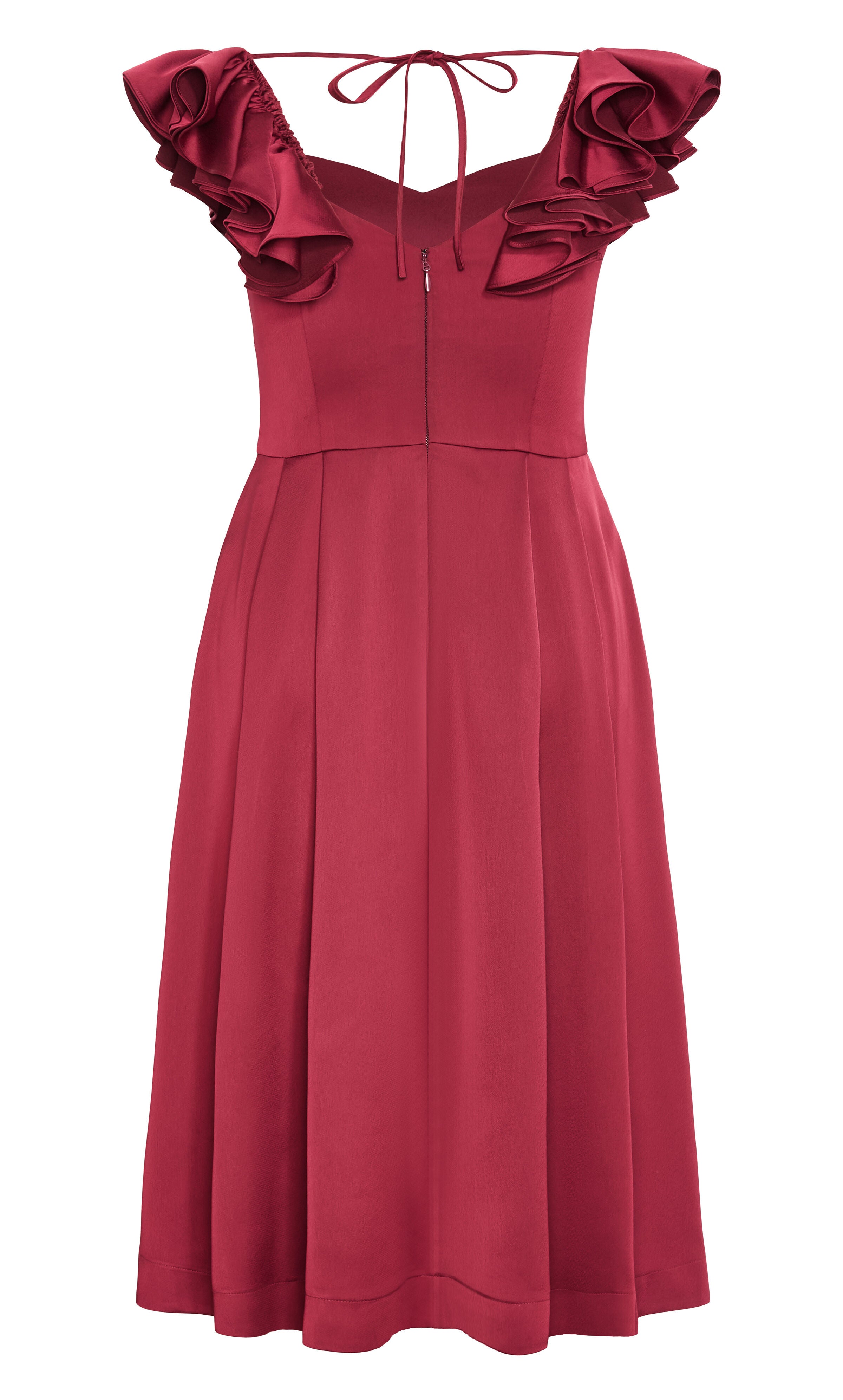 Roselyn Dress - ruby, RED, alternate image number 5