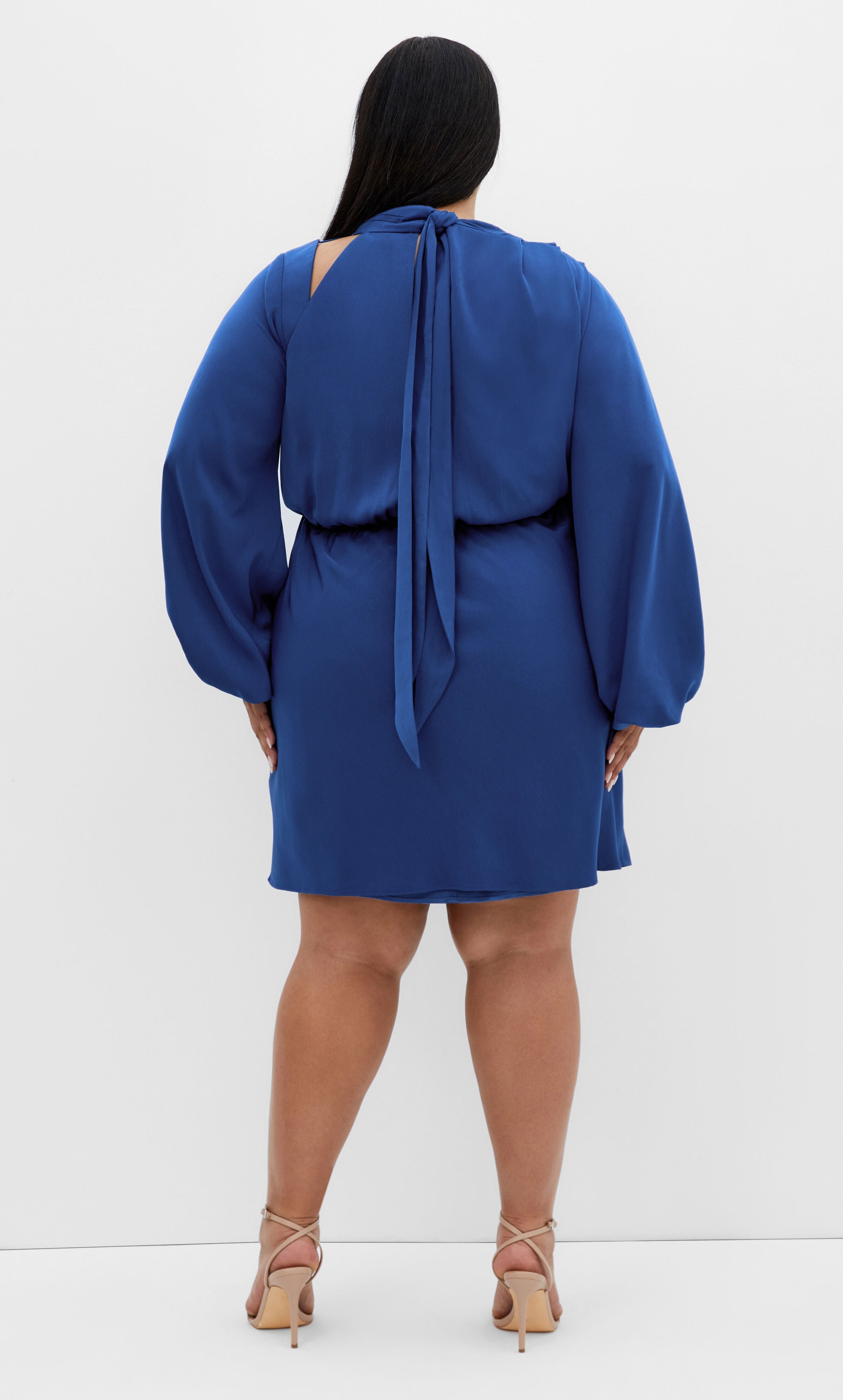 Jaylee Mini Dress, BLUE, alternate image number 2