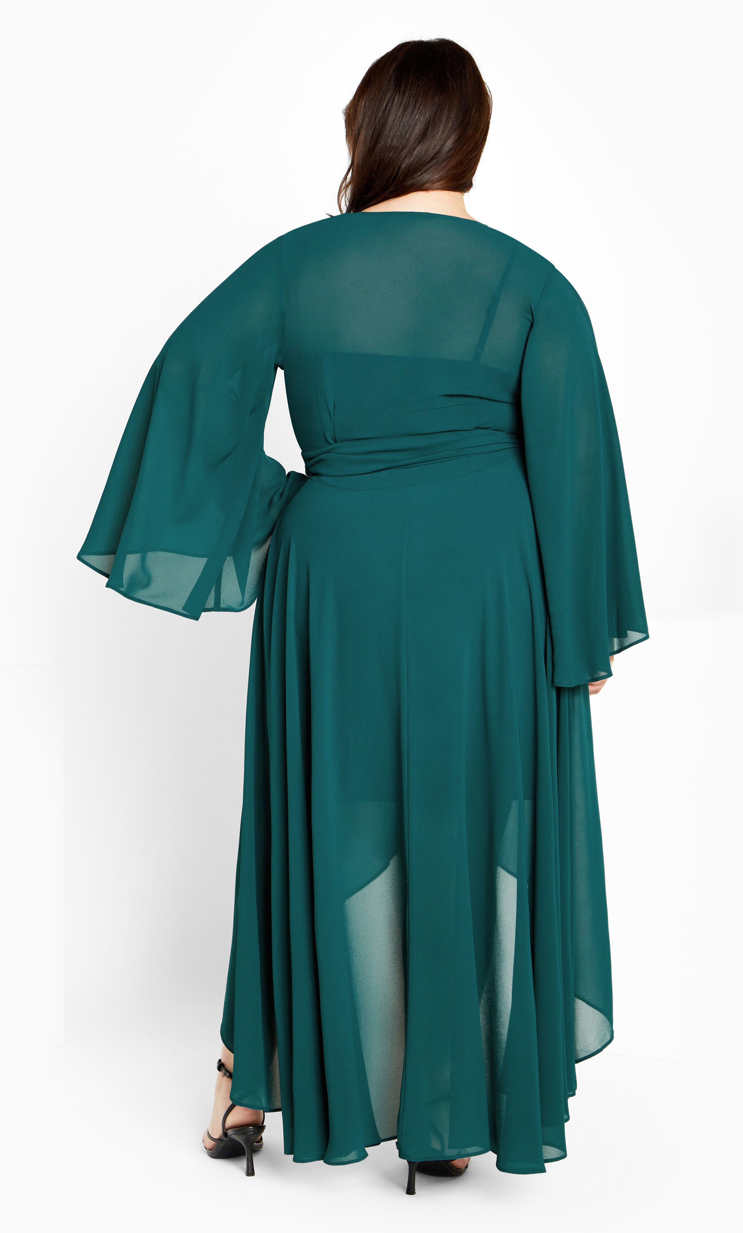 Fleetwood Maxi Dress, GREEN, alternate image number 3