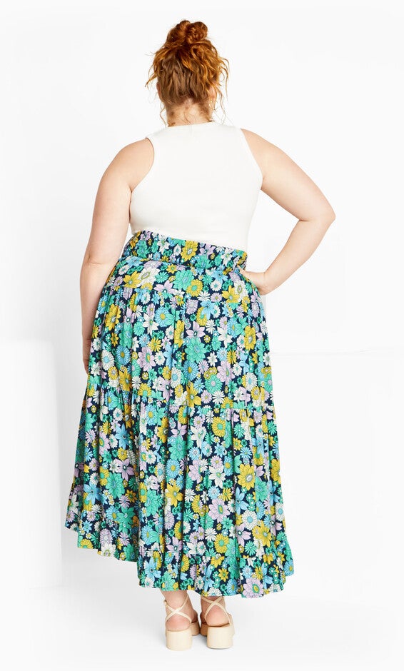 Bianca Skirt - blue, BLUE, alternate image number null