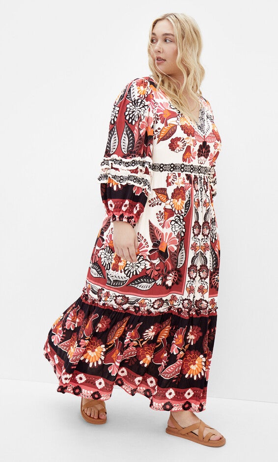 Malia Maxi Dress - ivory, WHITE, alternate image number 1