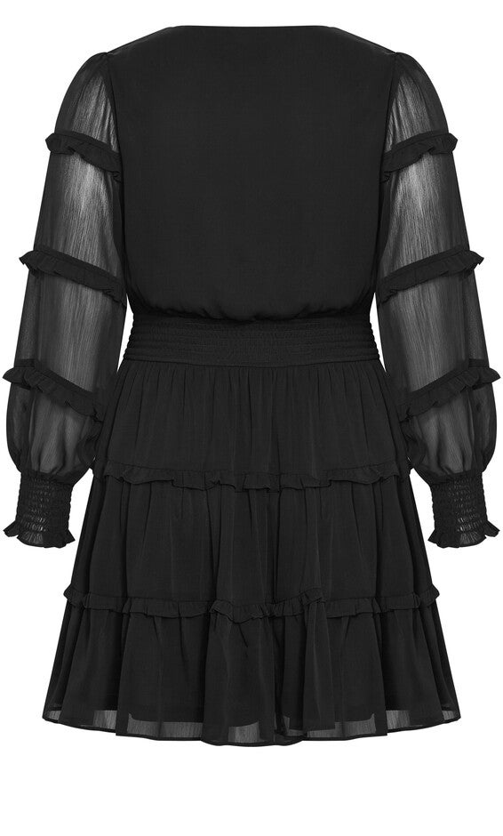 Daisy May Dress - black, BLACK, alternate image number 5
