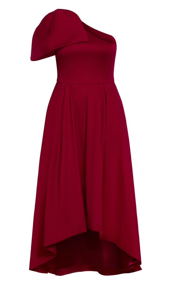 Crawford Maxi Dress - true red, RED, alternate image number 2