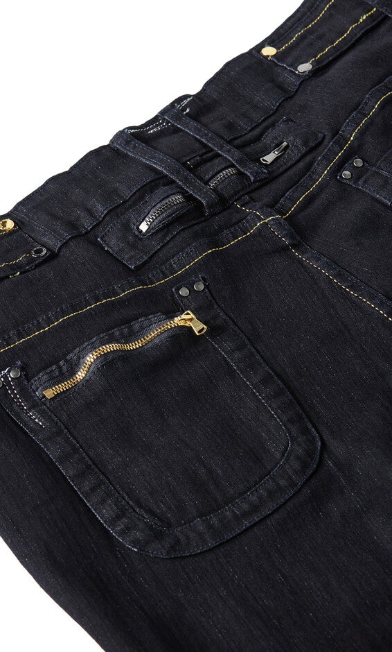 Harley Zip Me Skinny Jean - indigo, INDIGO, alternate image number null