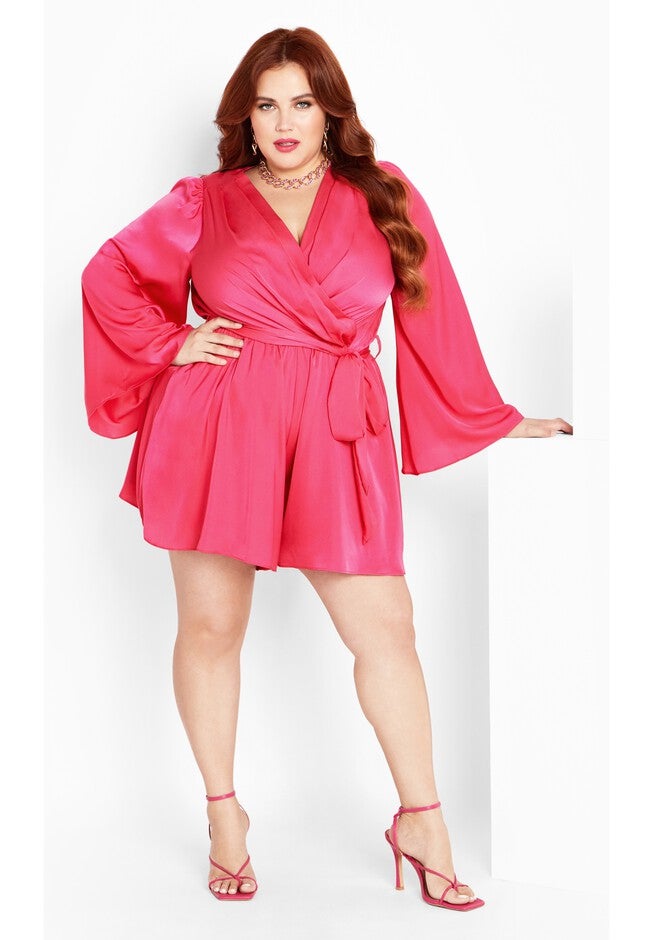 Noelle Playsuit - pink, PINK, on-hover image number null