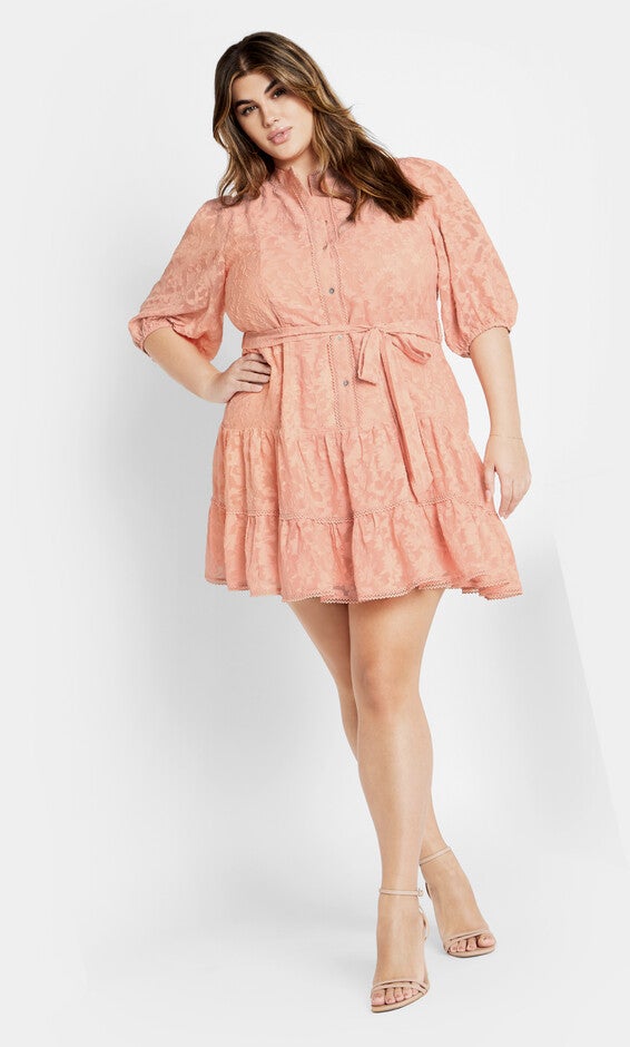 Chrissa Dress - dusty pink, DUSTY PINK, alternate image number null