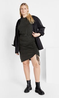 Ivy Wash Dress - black wash