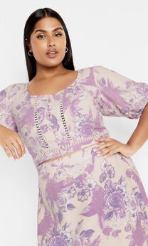 Isabella Top - peach